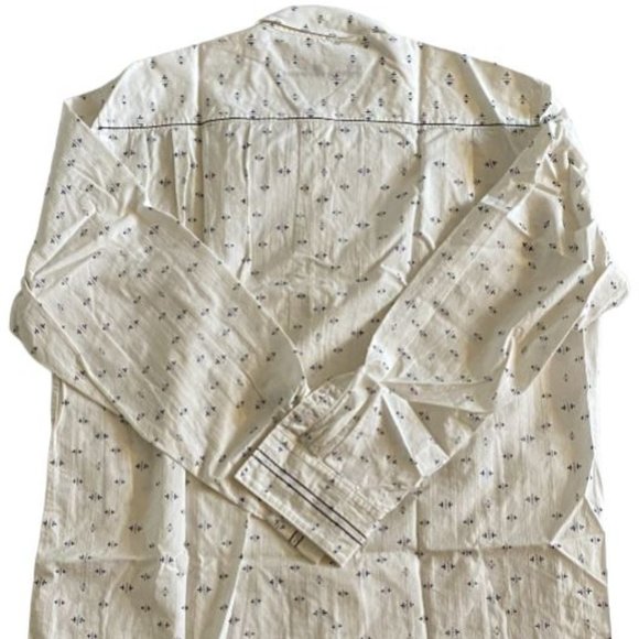 TOMMY BAHAMA Men's 100% Cotton Button Down Long-sleeved Shirt Size Medium - Picture 2 of 9